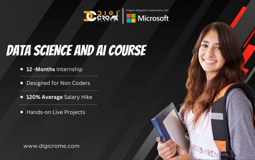 Earn IBM & Microsoft Certifications with Our Data Science and AI Course: In-Demand Skills for High-Paying Jobs | Digicrome