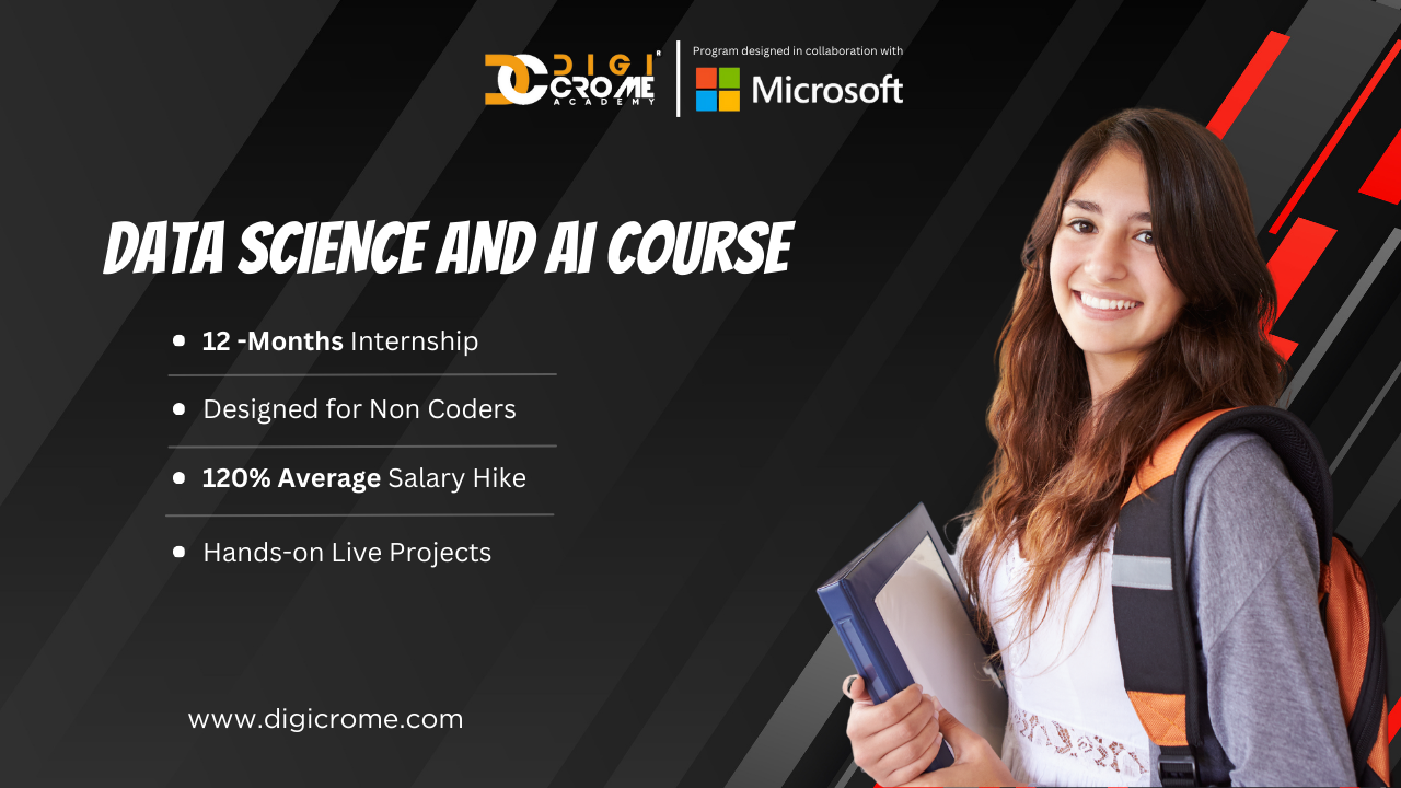 Earn IBM & Microsoft Certifications with Our Data Science and AI Course: In-Demand Skills for High-Paying Jobs | Digicrome