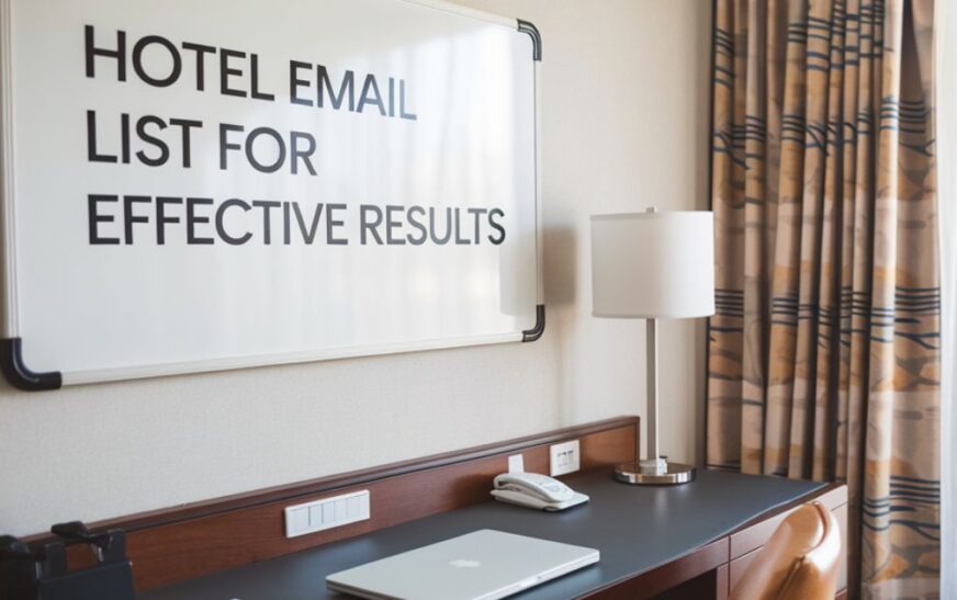 Targeted Hotel Email List for Hospitality Marketing