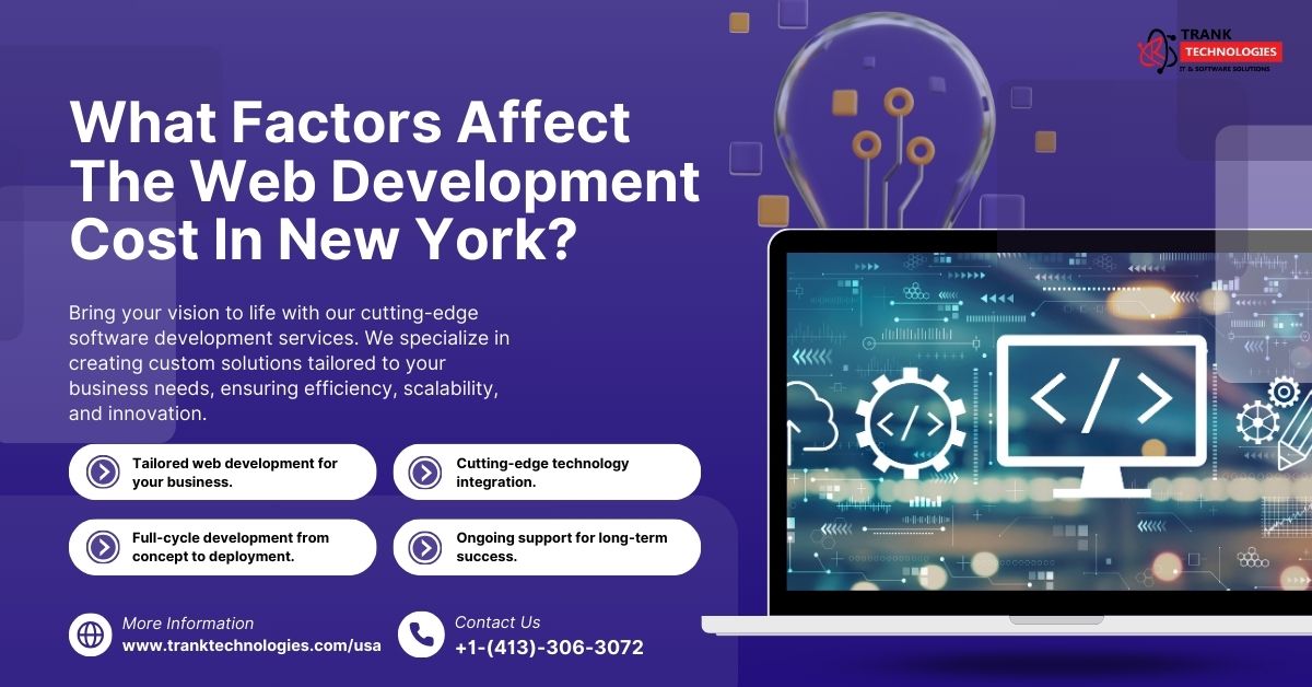 What Factors Affect The Web Development Cost In New York?