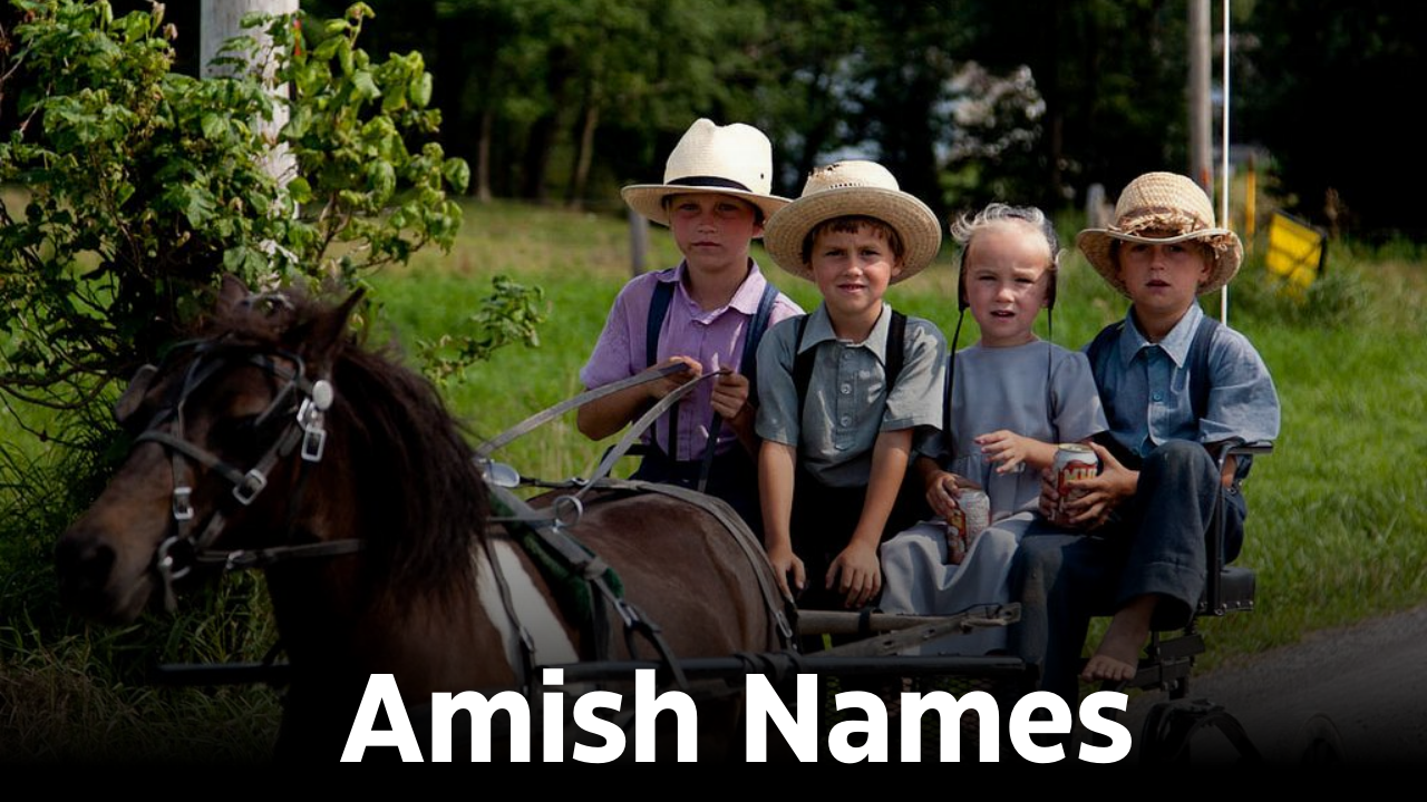 Exploring the Top Amish Names for Babies in 2024