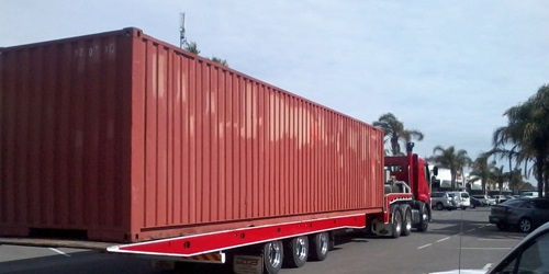 container transport melbourne