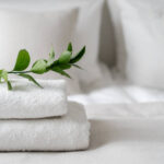 White Bath Towels