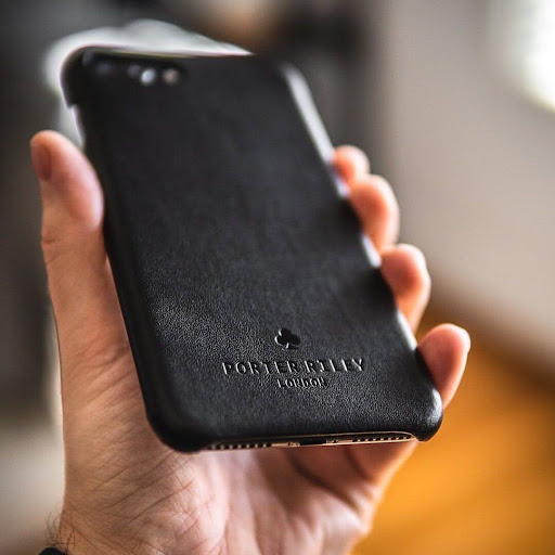 leather iPhone case