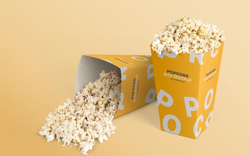 Stylish Popcorn Boxes| for Your Snack Time & Special Events