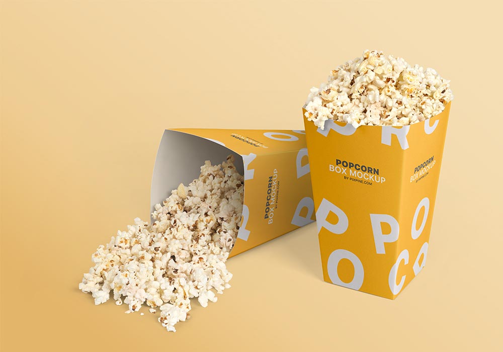 Stylish Popcorn Boxes| for Your Snack Time & Special Events