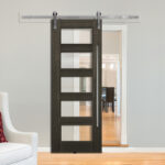 glass barn doors