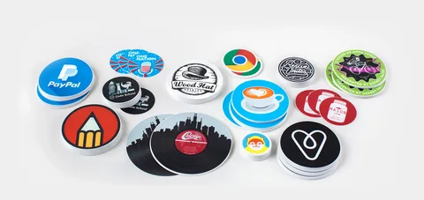 Stylish and Versatile Custom Circle Decals