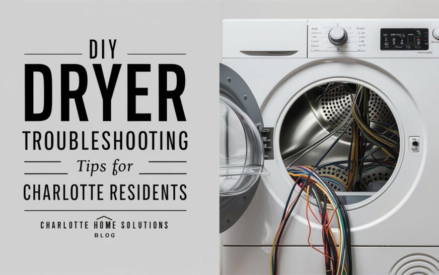 DIY Dryer Troubleshooting Tips for Charlotte Residents