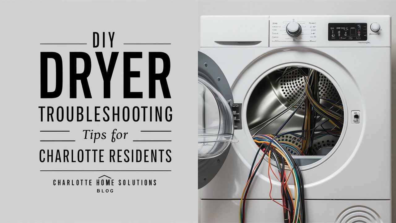 DIY Dryer Troubleshooting Tips for Charlotte Residents