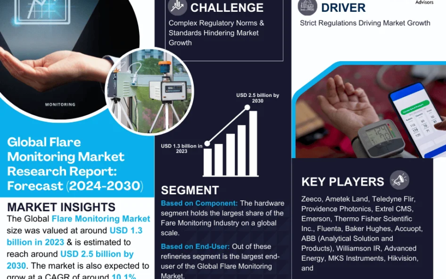 Flare Monitoring Market Growth and Development Insight – Size, Share, Growth, and Industry Analysis