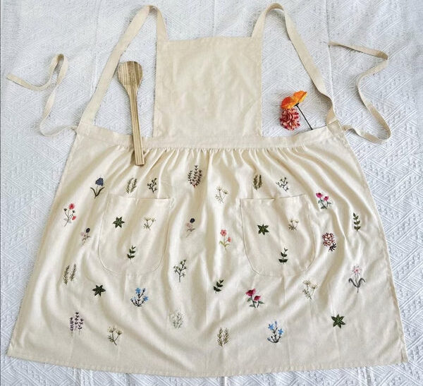 embroidered aprons