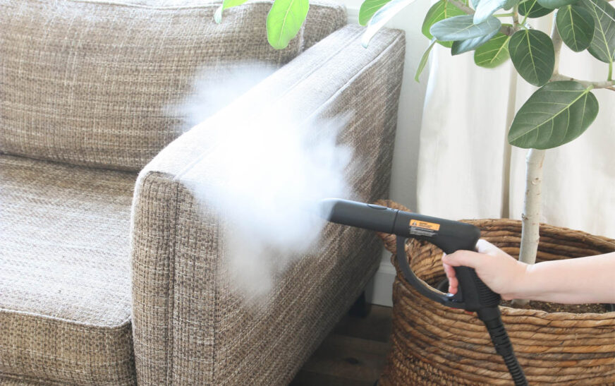 How to Clean the Couch with a Steam Cleaner in Hurstville?