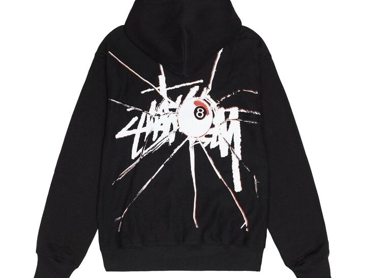 STUSSY SHATTERED ZIP HOODIE