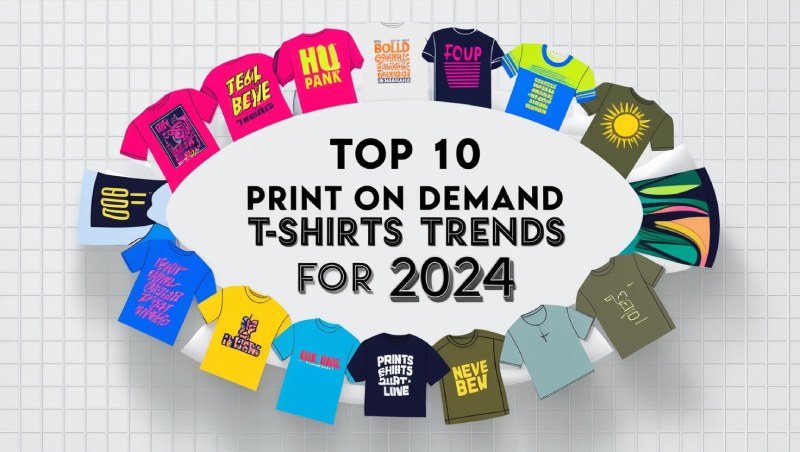 Top 10 Print on Demand T-Shirts Trends for 2024