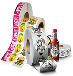 Versatile and Stylish Custom Oval Roll Labels