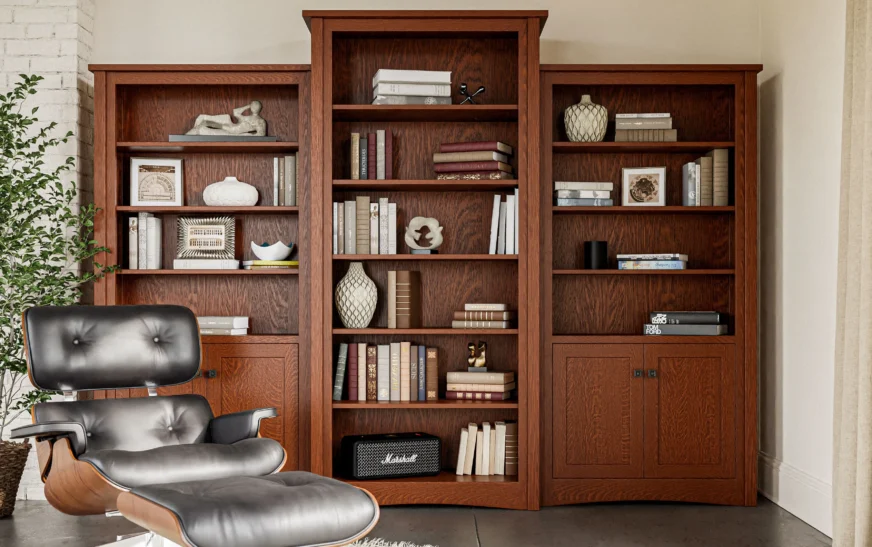 Solid Wood Bookcase: The Perfect Blend of Elegance and Functionality