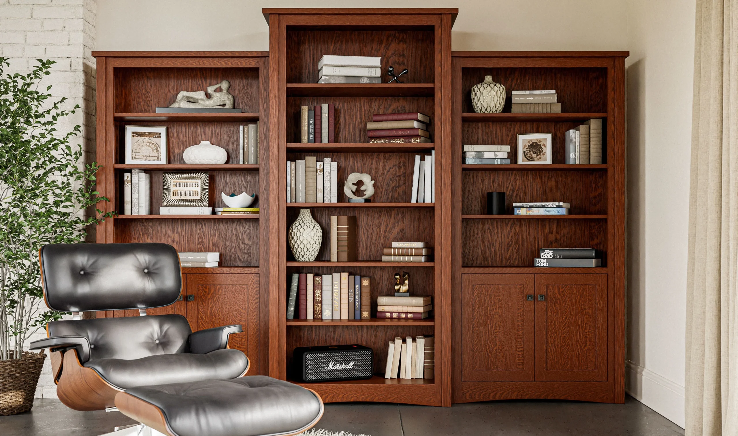 Solid Wood Bookcase: The Perfect Blend of Elegance and Functionality