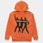 Bene Culture Cult Zip Orange Hoodie