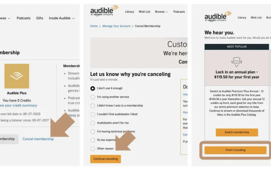 How to Cancel Audible Membership: A Stress-Free Guide