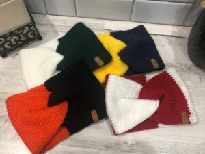 Custom School Colors Ear warmer,