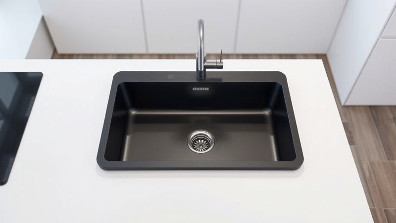 black kitchen sinks