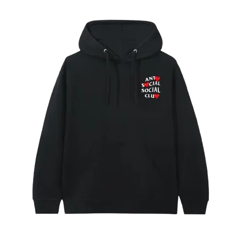 ASSC-X-COMME-des GARCONS Black Hoodie