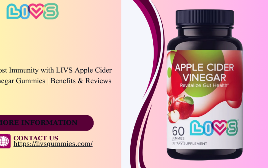 livs apple cider vinegar 60 gummies