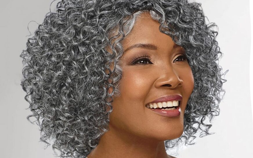 Gray wigs