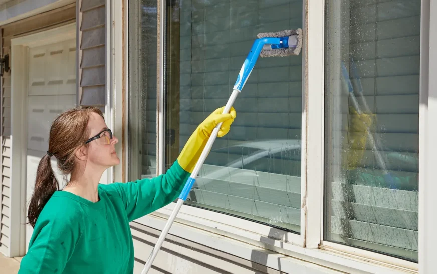 exterior window cleaning