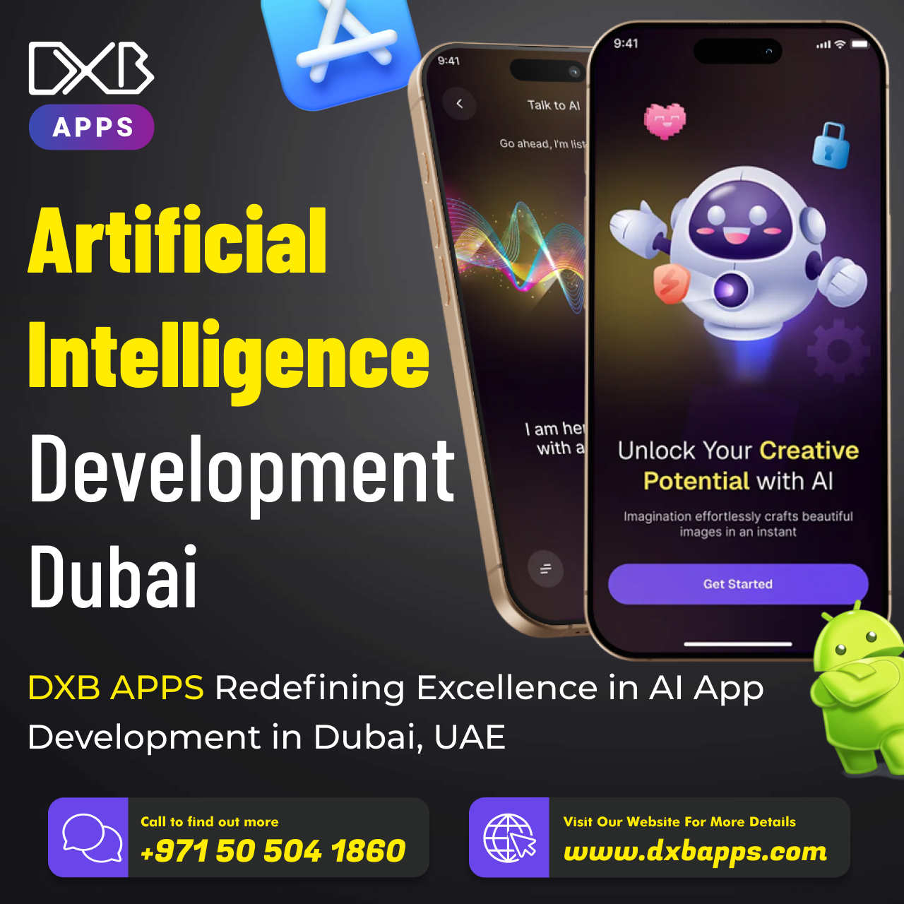 Trust the unparalleled app development Dubai solutions by DXB APPS