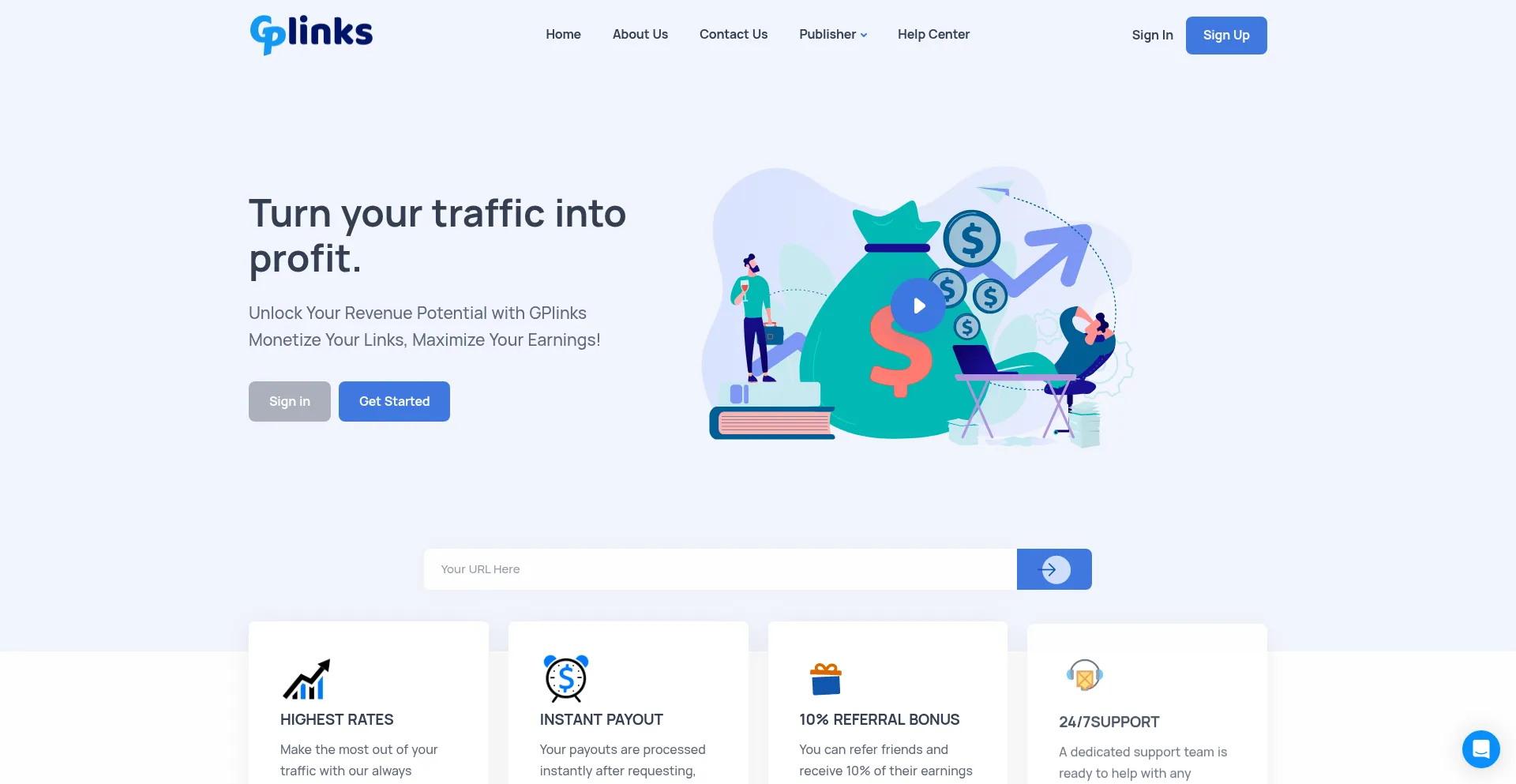 Maximizing Online Revenue: A New Approach to Link Monetization
