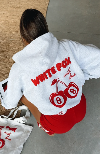 Why do White Fox hoodies get noticed in street fashion?
